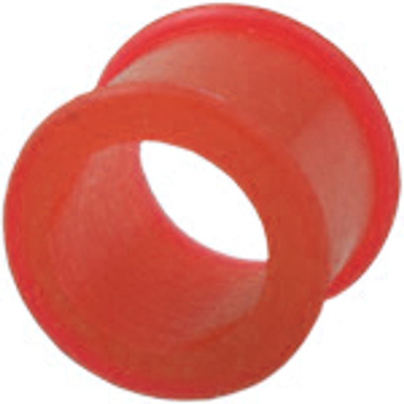 Solid Silicone Tunnels Red