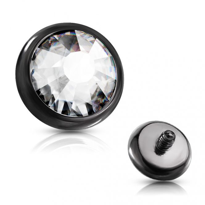 Hoofdbeeld Dermal Disc Black With Clear ...