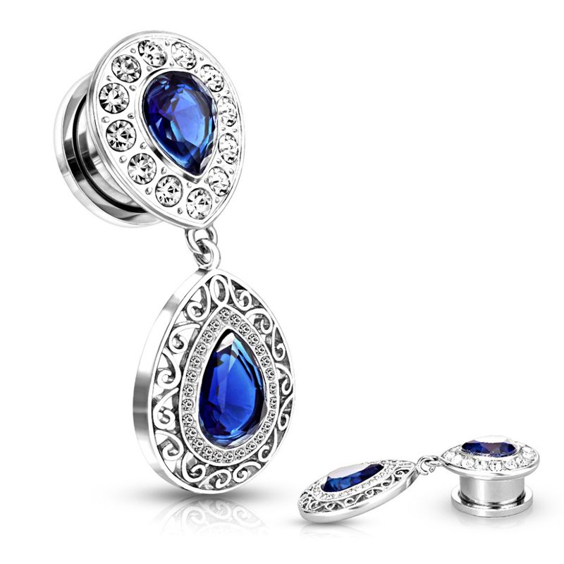Cinderella Tear Drop Plug