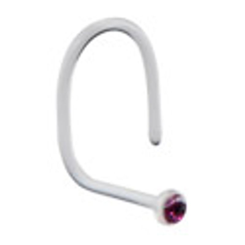 Bioplastic Nose Screw with Gem