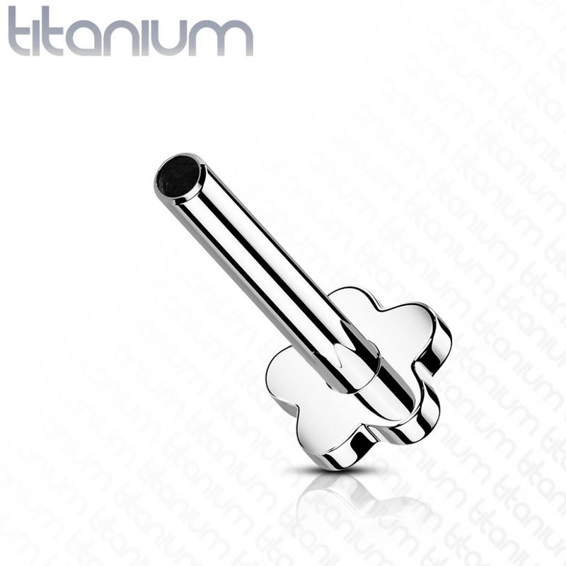Push-fit Threadless Flower Labret