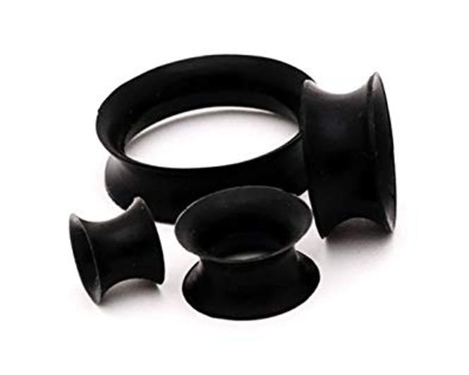 Main Image Silicone Tunnel Thin Black