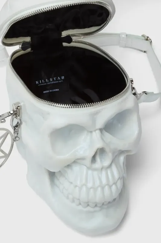 Grave Digger Skull Handbag [Pearl]