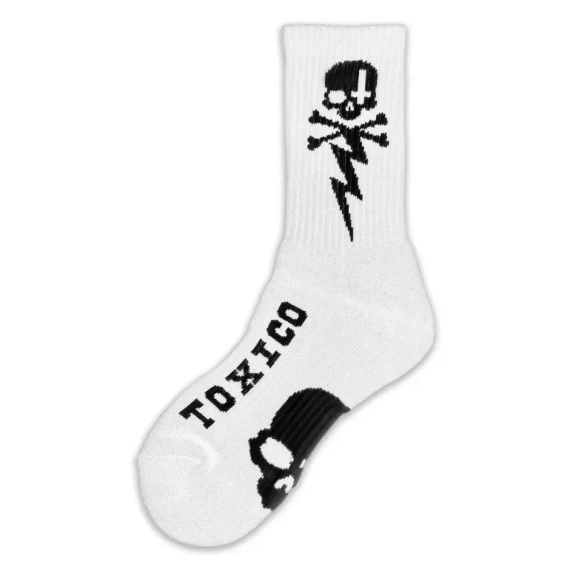 Bolt Socks White