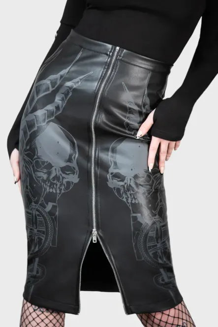 Main Image Darkest Myth Pencil Skirt