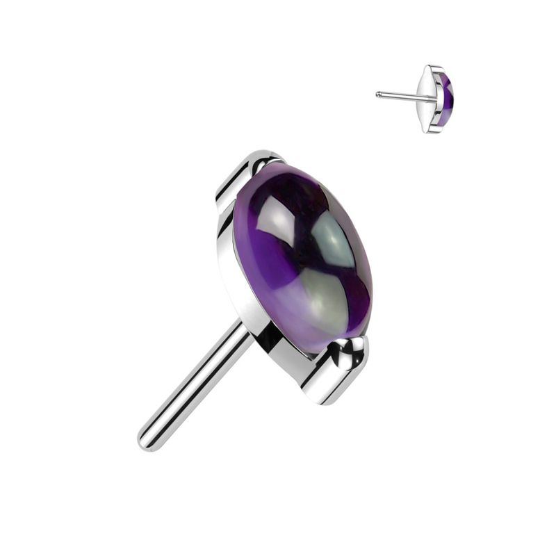 Danielle Stone Push-fit Amethyst Purple
