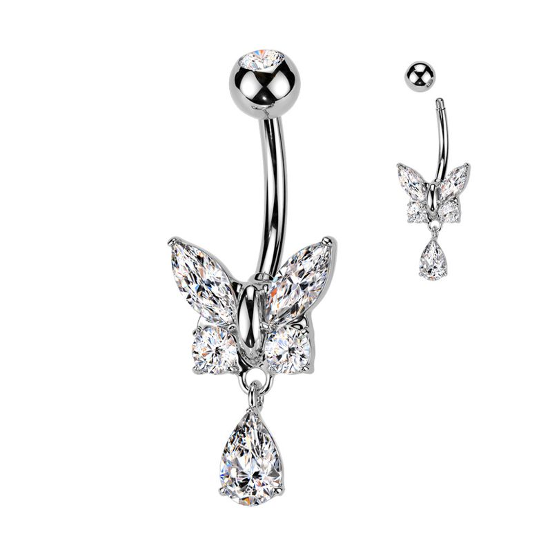 Rea Butterfly Belly Ring 