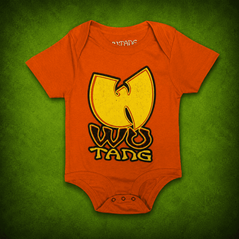 Wu-Tang Clan Baby Body Orange