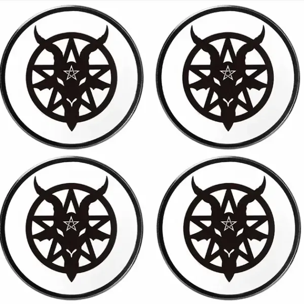 Hovedbilde Baphomet Coaster Set 4 