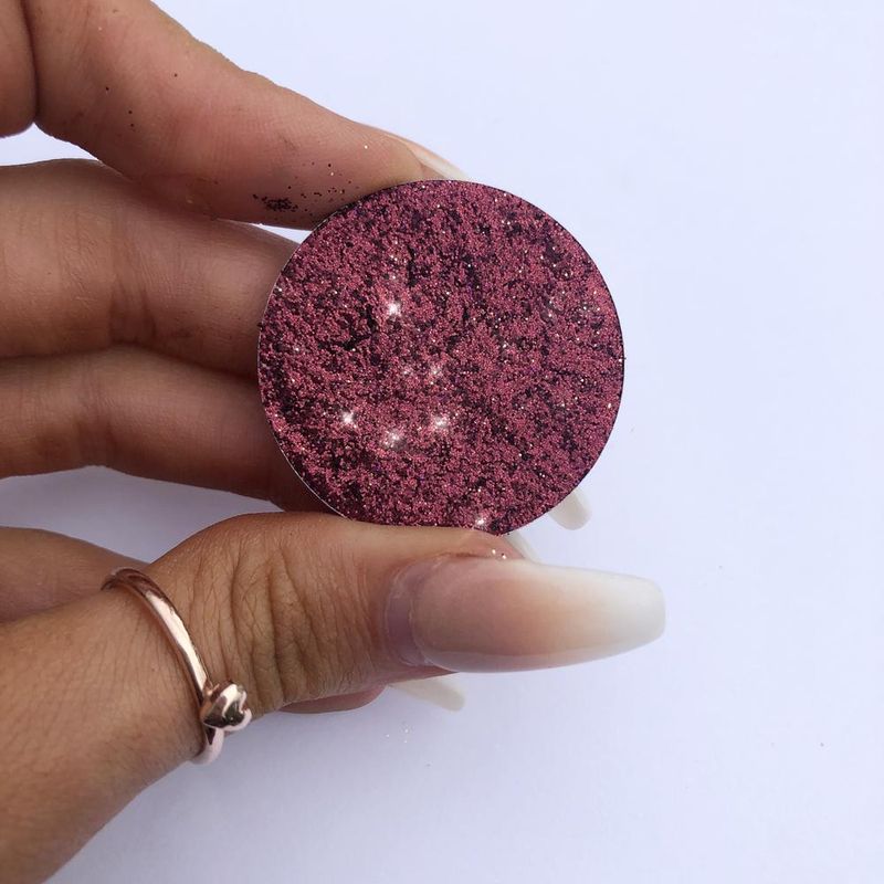 Pressed Glitter Mulberry