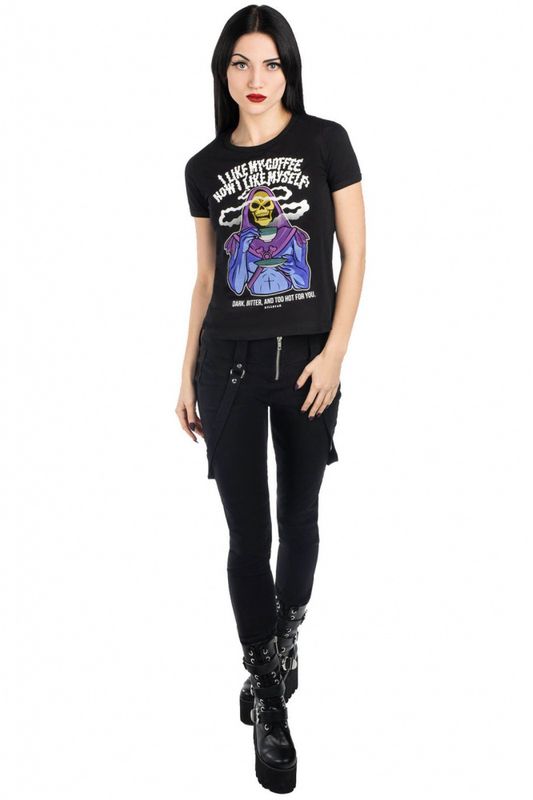 Dark & Bitter Ringer Top