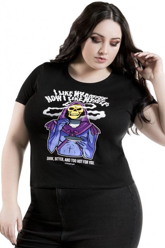 Dark & Bitter Ringer Top