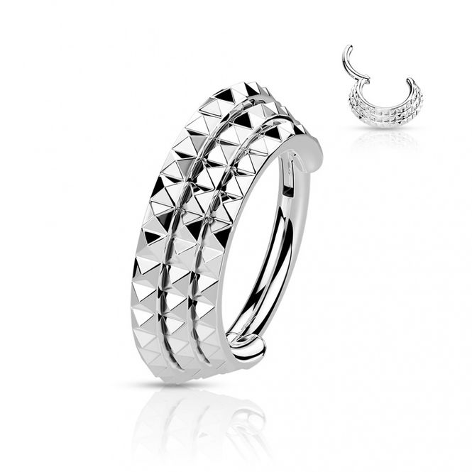 Hovedbillede Punk Triple Hinged Ring 