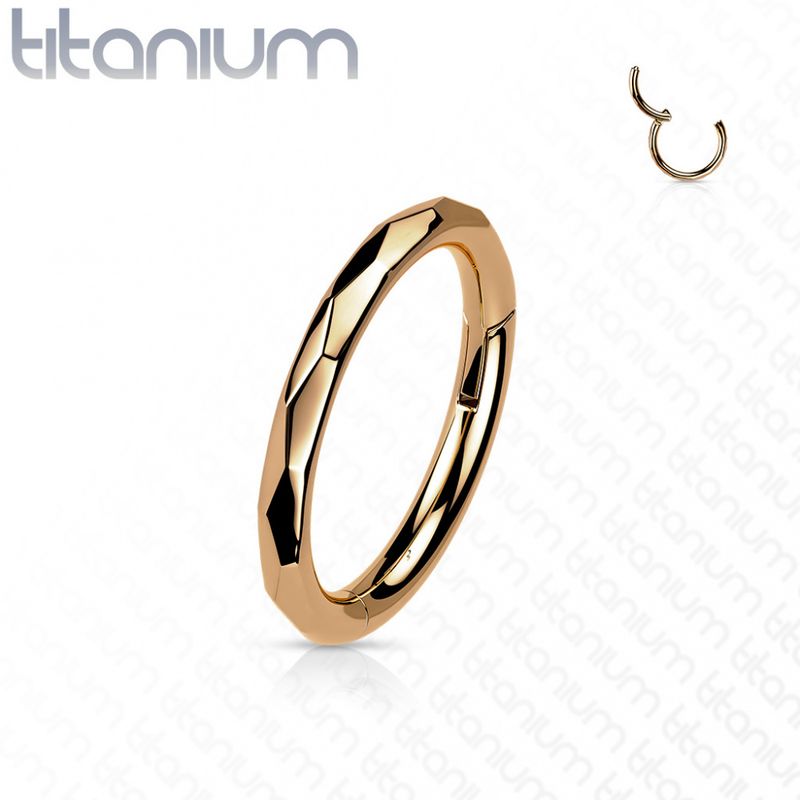 Lucie Hinged Ring Rose Gold