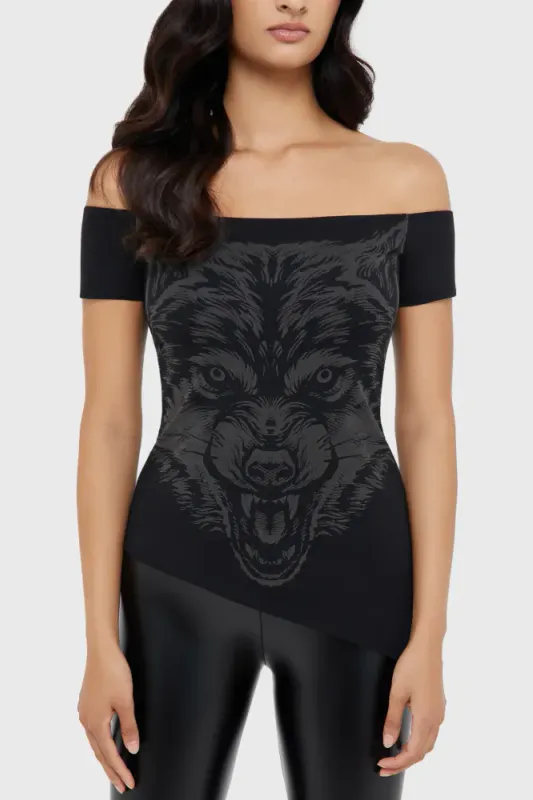 Nocturnal Wolf Top	