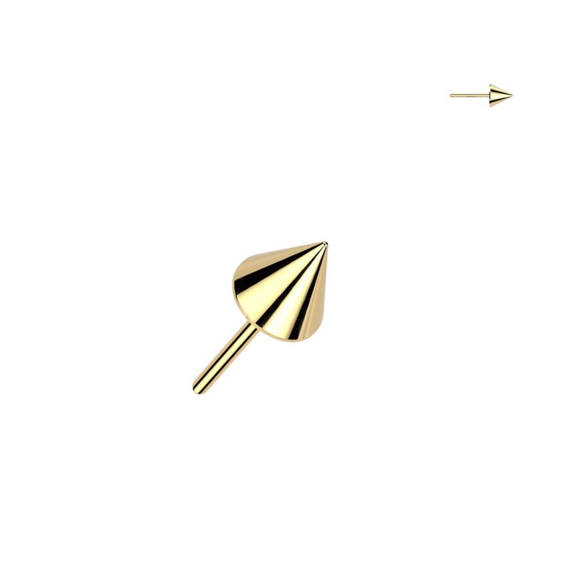 Spike Push-fit Gold