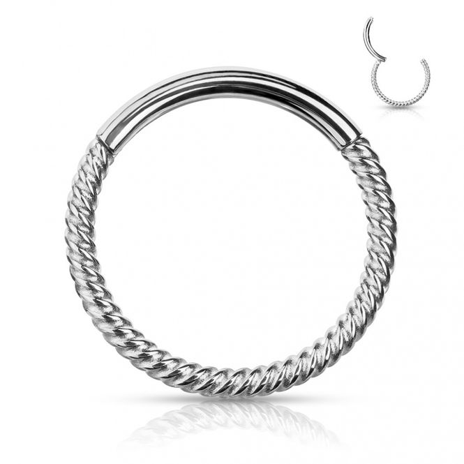 Hovedbilde Braided Hinged Ring