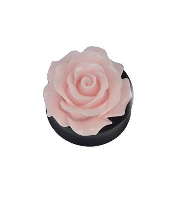 Hovedbilde Pink Rose Akryl Flare Plug