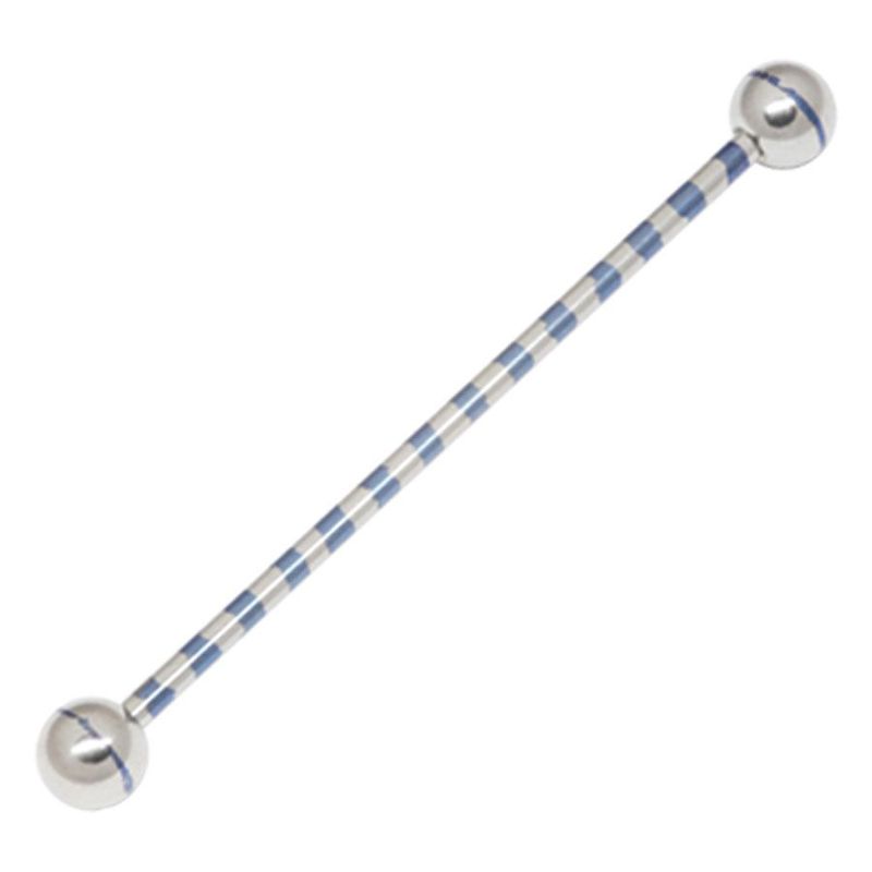 Industrial Striped Blue
