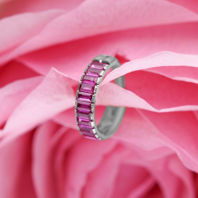 Hovedbilde Maharani Ruby Hinged Ring