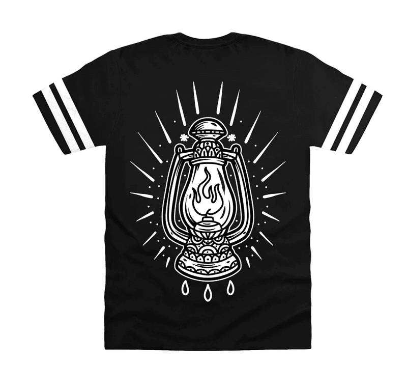 Rimfrost Lantern Baseball Tee