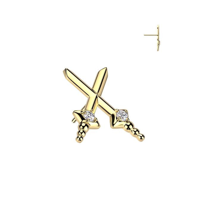 Hoofdbeeld Lanas Swords Push-fit Gold