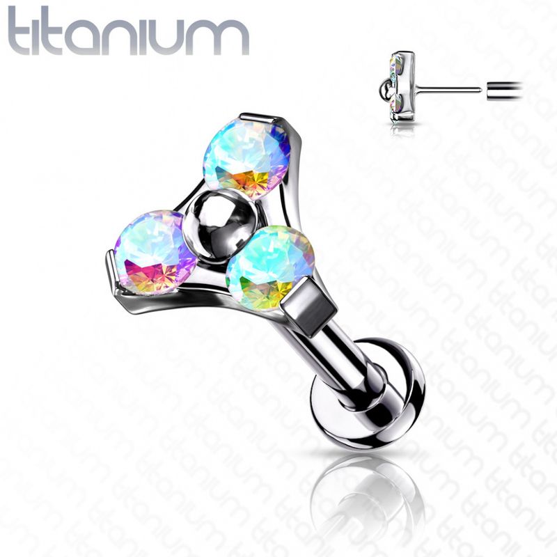 Triangle Push-fit Aurora Borealis