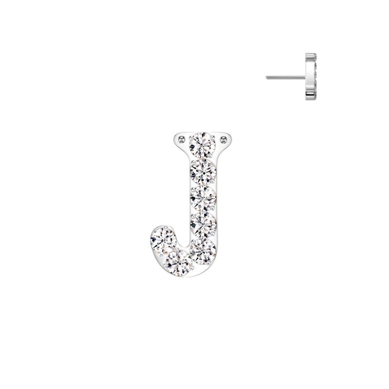 Crystal Letter J