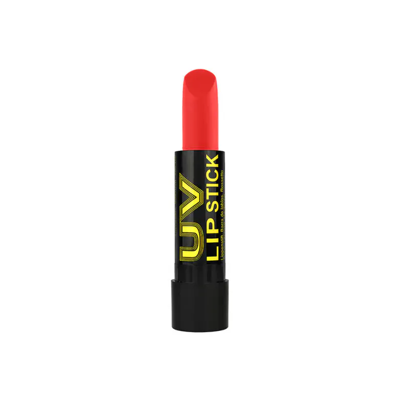 Crazy Red Lipstick Neon