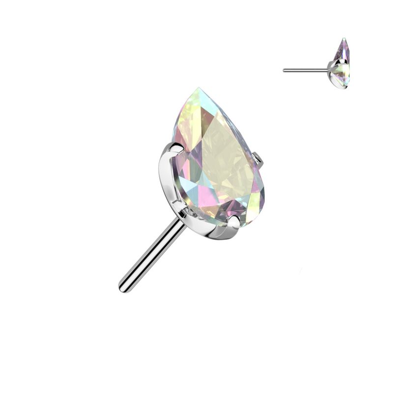 Helenas Tear Push-fit Aurora Borealis