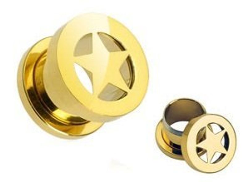 Screw-fit Gold Star Tunnel