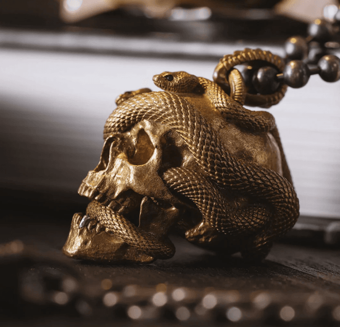 Hovedbilde Skull & Snake Pendant