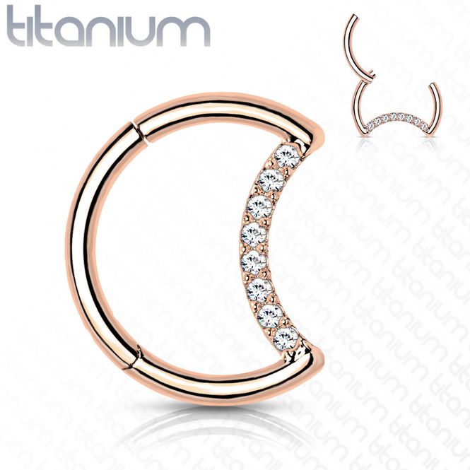 Hovedbilde Moon Shape Crystals Hinged ...