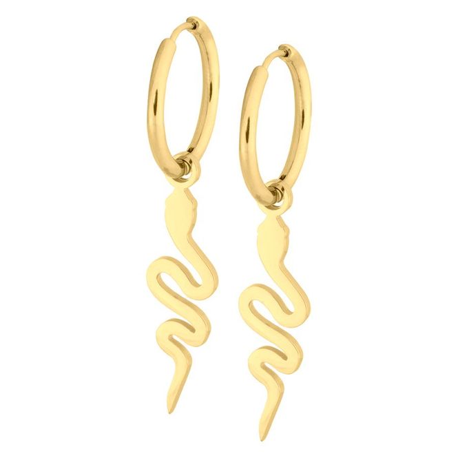 Huvudbild Little Snake Earrings Gold