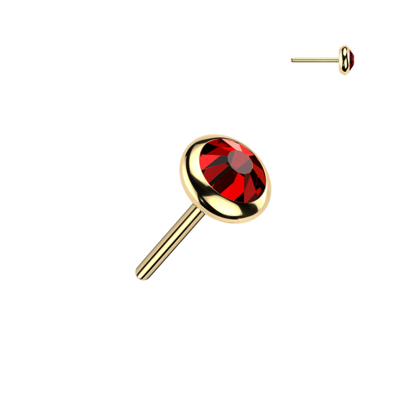 Neo Flat Push-fit Gold and Red