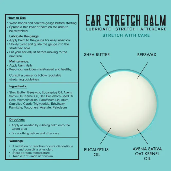 Hovedbillede Ear Stretch Balm