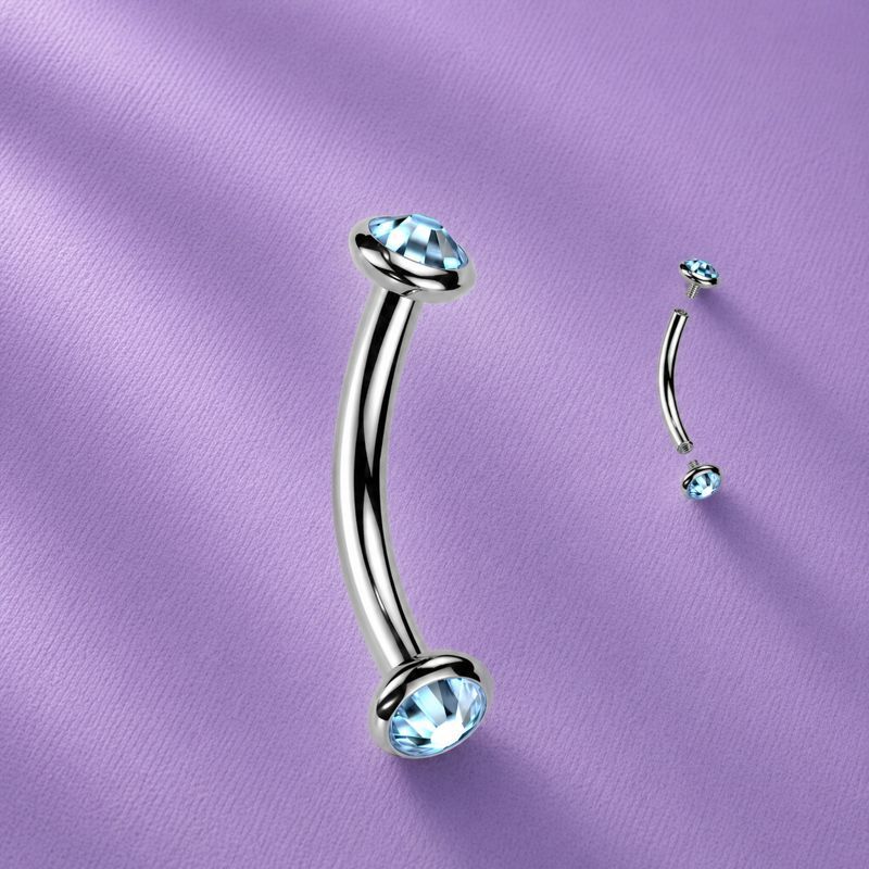 Zirel Bananabell Internally Threaded Blue