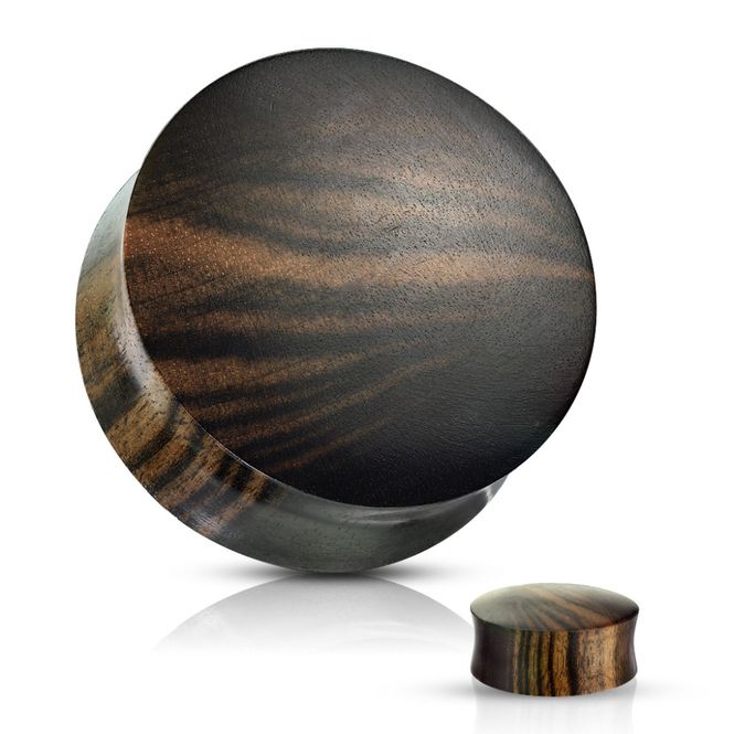 Hovedbilde Striped Ebony Wood Convex ...