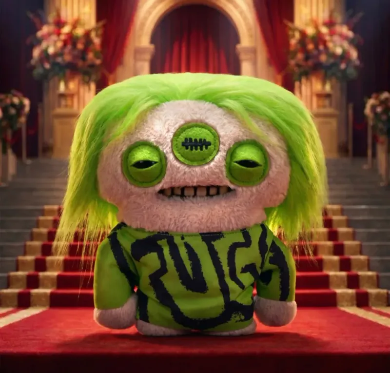Eyelish Fugg  Plush Monster 