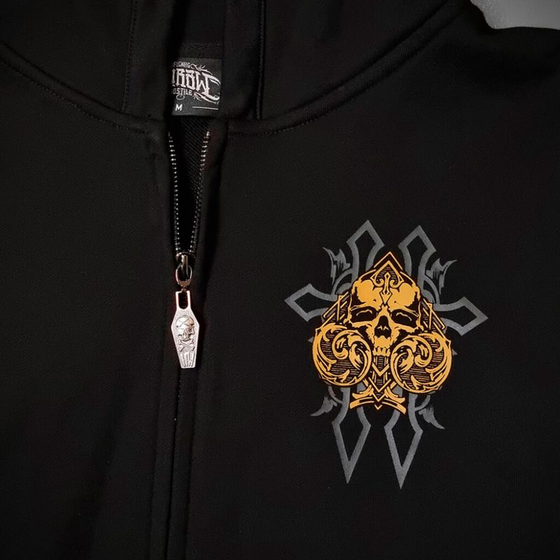 Ace of Skull Zipped Jacket