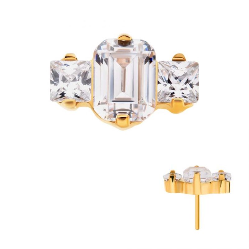 Isabella Push-fit 24K Gold