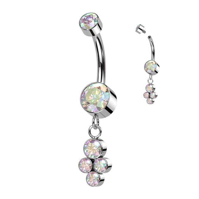 Hovedbilde Elizah Titan Belly Ring ...