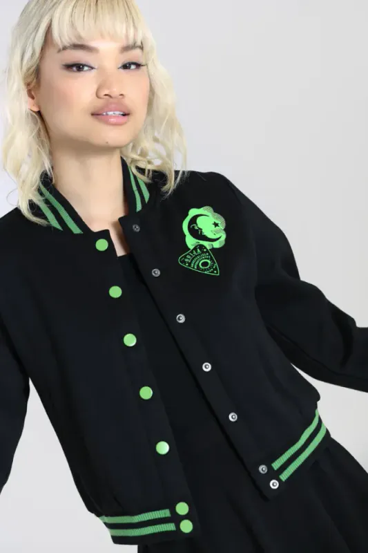 Samara Jacket Black & Green