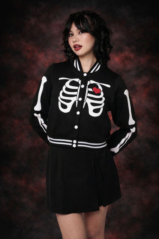  Skeleton Girl Jacket