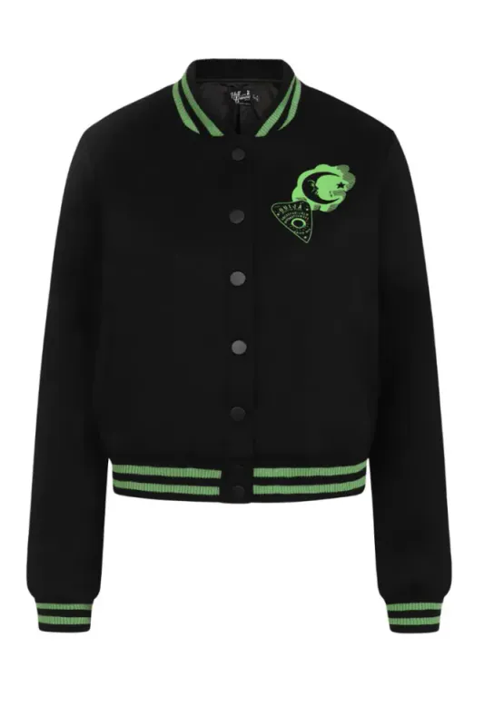 Samara Jacket Black & Green