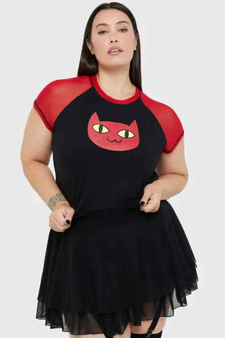 Hovedbilde Marceline Kitty Crop T Shirt