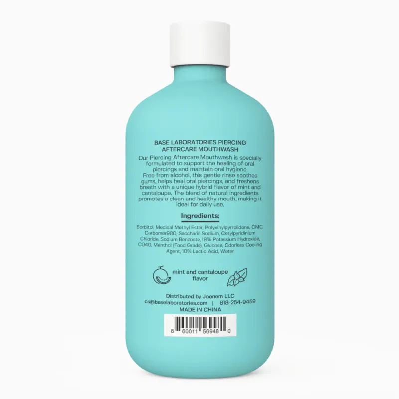 Piercing Aftercare Oral Care Mouthwash 