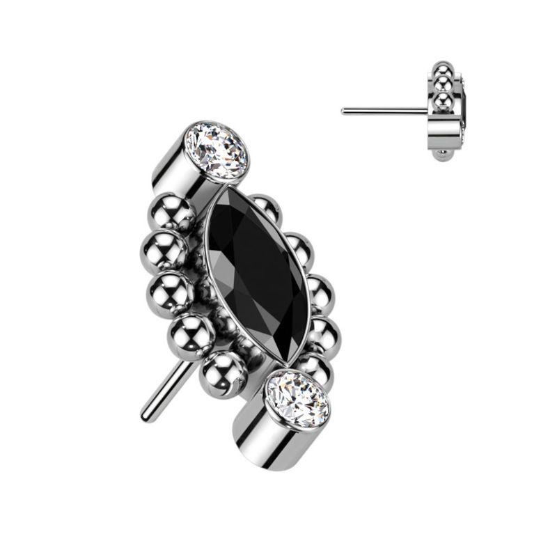 Lydia Push-fit Black