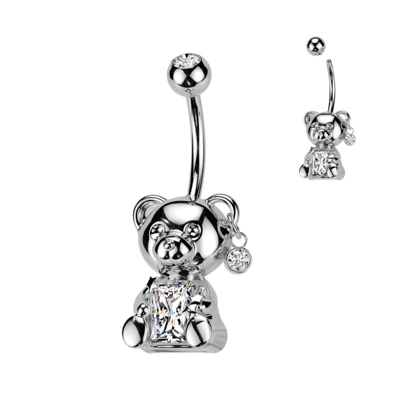 Teddy Belly Ring 