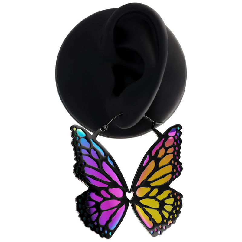 Vexas Butterflies Hoops Earrings